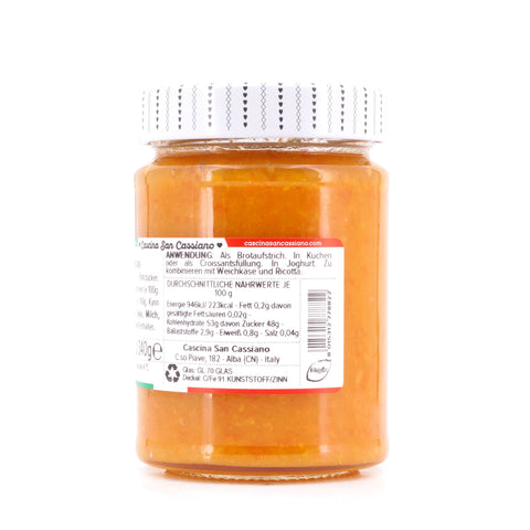 Cascina San Cassiano Marmellata Clementine Di Sicilia Sizil. Clementinen-Marmelade 71% Fruchtanteil Bild 3