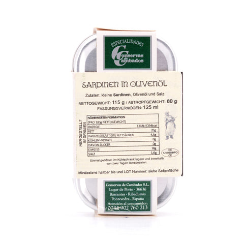 Conservas De Cambados Kleine Sardinen in Olivenöl 115g Bild 3