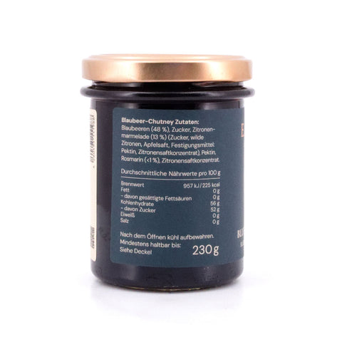 EASTON REED Blueberry Fine Pairing Blaubeeren-Chutney mit Rosmarin & Zitrone Bild 2