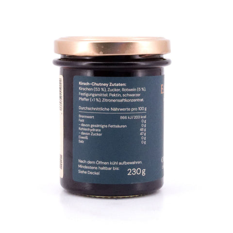 EASTON REED Cherry Fine Pairing Kirsch-Chutney mit schwarzer Pfeffer & Rotwein Bild 2