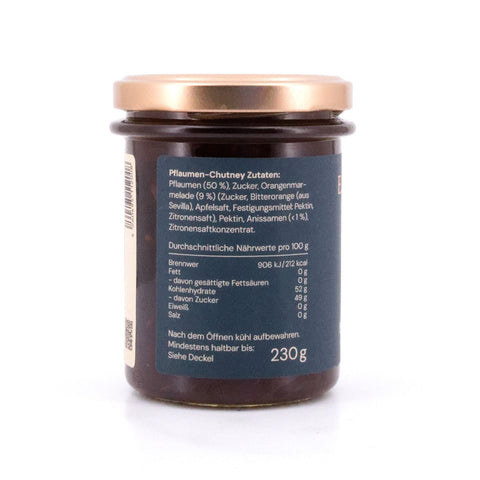 EASTON REED Plum Fine Pairing Pflaumen-Chutney mit Anis & Orange Bild 2