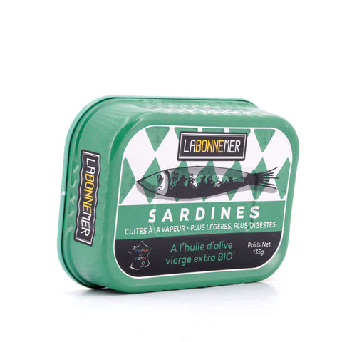 Ferrigno La Bonne Mer Sardinen mit Bio-Olivenöl 135g Bild 2