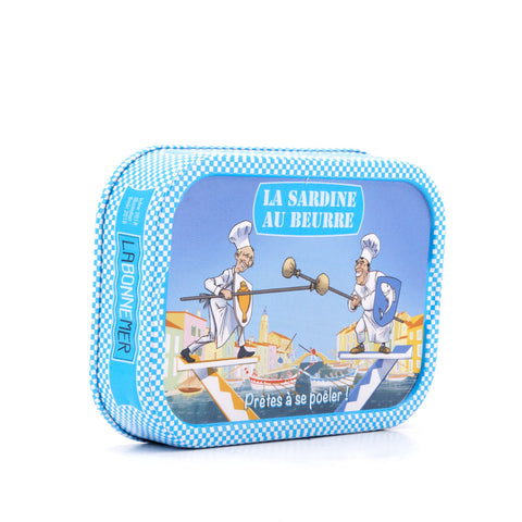 Ferrigno La Bonne Mer Sardinen mit Butter und Fleur de sel aus Camargue (zum Braten) 115g Bild 2