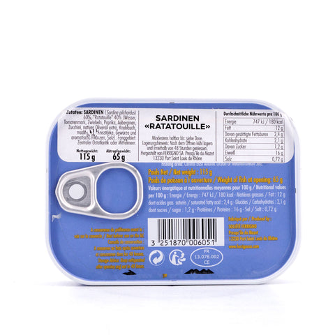 Ferrigno Sardinen Ratatouille 115g Bild 3