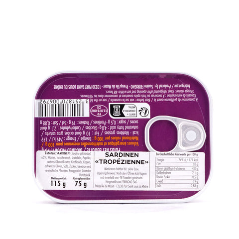 Ferrigno Sardinen Tropezienne 115g Bild 3