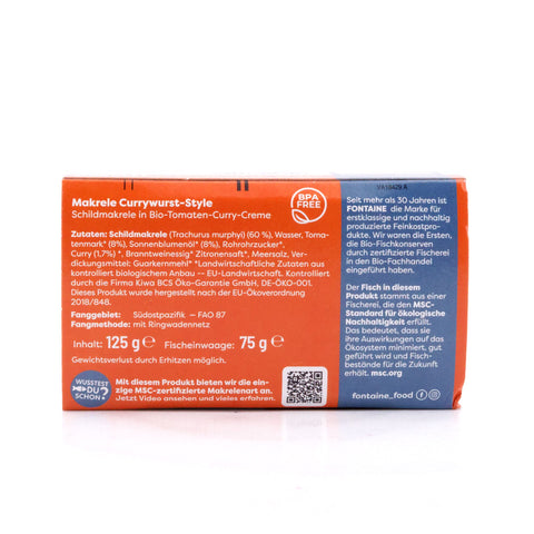 Fontaine Makrele “Currywurststyle” 125g Bild 3