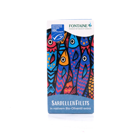 Fontaine Sardellenfilets in nativem BIO-Olivenöl extra 45g Bild 1