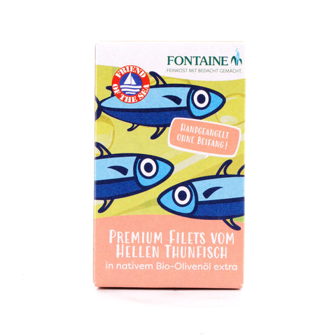 Fontaine Thunfisch hell in BIO-Olivenöl 120g Bild 1