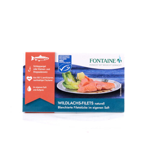 Fontaine Wildlachsfilet naturell 125g Bild 1