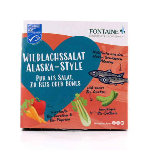 Fontaine Wildlachssalat Alaska-Style 200g Bild 1