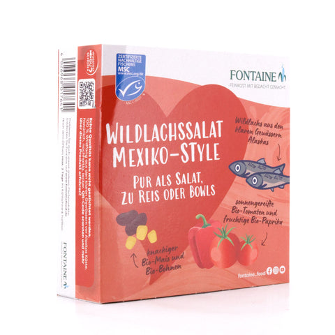 Fontaine Wildlachssalat Mexiko-Style 200g Bild 2