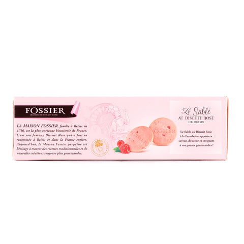 Fossier Le Sablé Au Biscuit Rose Rosa Buttersandgebäck mit Himbeer Bild 3