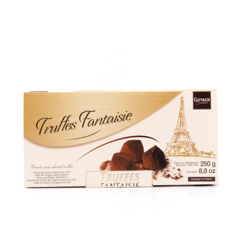 Guyaux Truffes Fantaisie au Marc de Champagne Kakaokonfekt mit 5% Marc de Champagne Bild 3