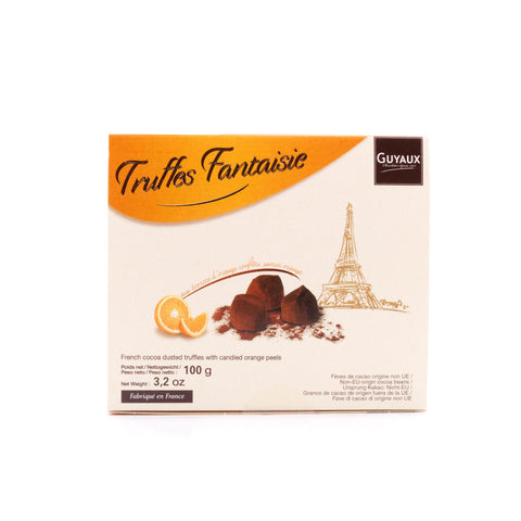 Guyaux Truffes Fantaisie Orange Kakaokonfekt Bild 1