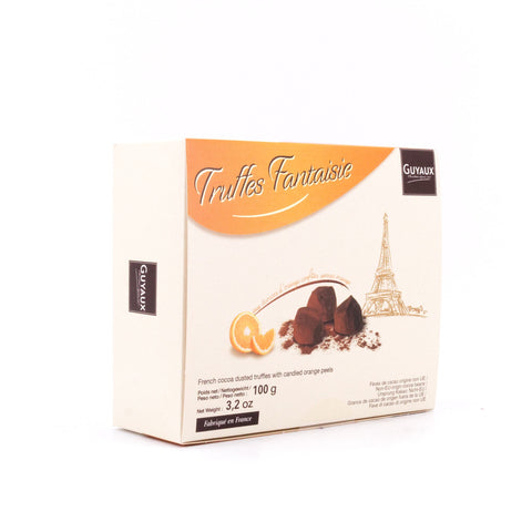 Guyaux Truffes Fantaisie Orange Kakaokonfekt Bild 2