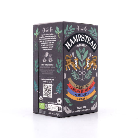 Hampstead Tea BIO Organic Black Tea Selection 20 Teebeutel Bild 2