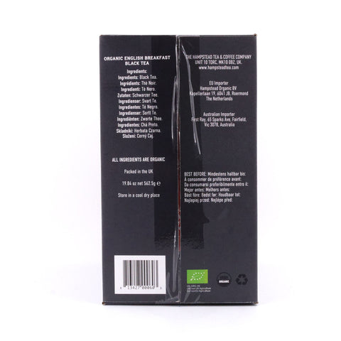 Hampstead Tea BIO Organic English Breakfast Gastropack mit 250 Teebeutel Bild 4