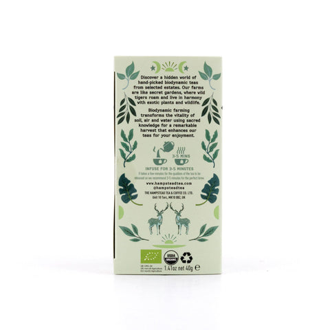 Hampstead Tea BIO Organic Green Tea Selection Green Tea -Pure, -Minze, -Ginger, -Lemon Bild 4