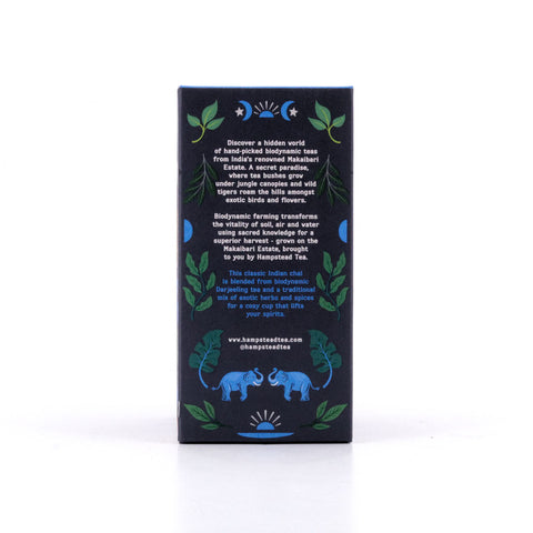 Hampstead Tea BIO Organic Indian Chai Black Tea 20 Teebeutel Gewürzter Schwarztee Bild 3