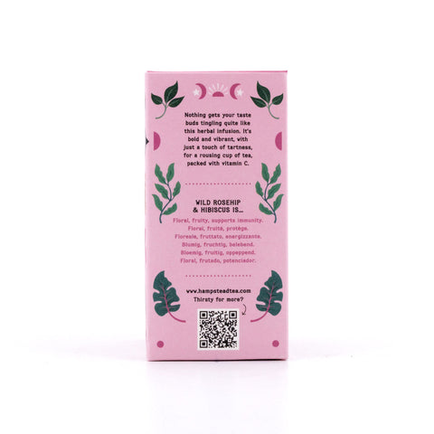 Hampstead Tea BIO Organic Rosehip Hibiscus 20 Teebeutel Bild 5