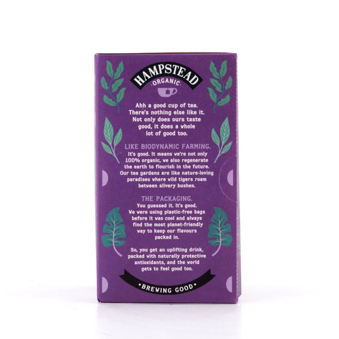 Hampstead Tea Focus Well 20 plastikfreie Teebeutel Bild 4