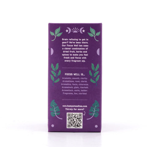 Hampstead Tea Focus Well 20 plastikfreie Teebeutel Bild 5
