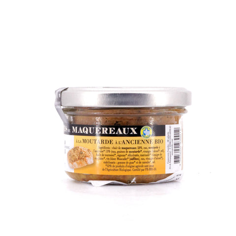 Jacques Gonidec Makrelenrillettes mit BIO-Senf Bild 2