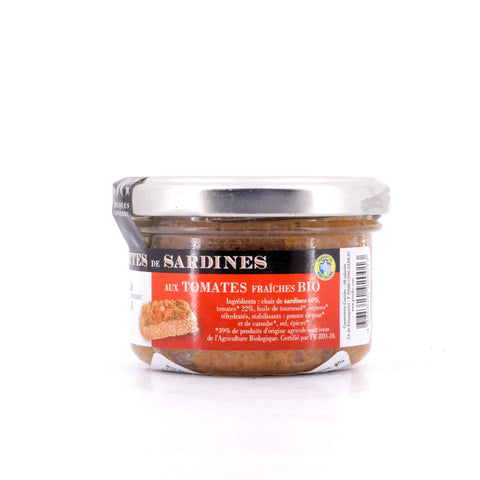 Jacques Gonidec Sardinenrillette mit frischen BIO-Tomaten Bild 2
