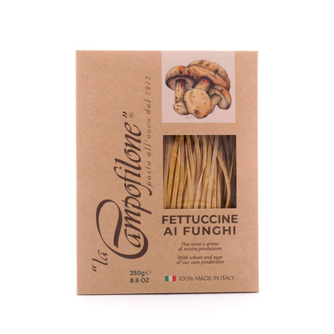 La Campofilone Fettuccine Eiernudeln mit Pilzen Bild 1