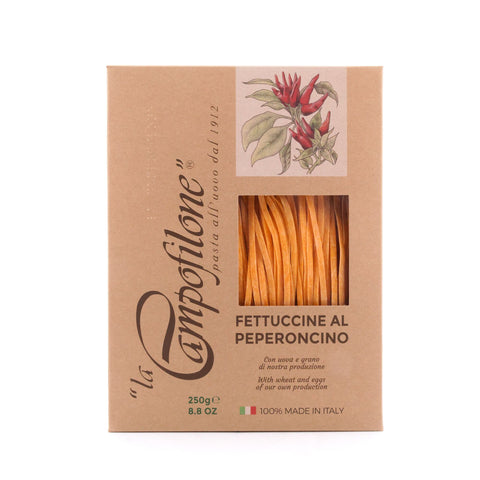 La Campofilone Fettuccine Eiernudeln mit scharfer Paprika Bild 1