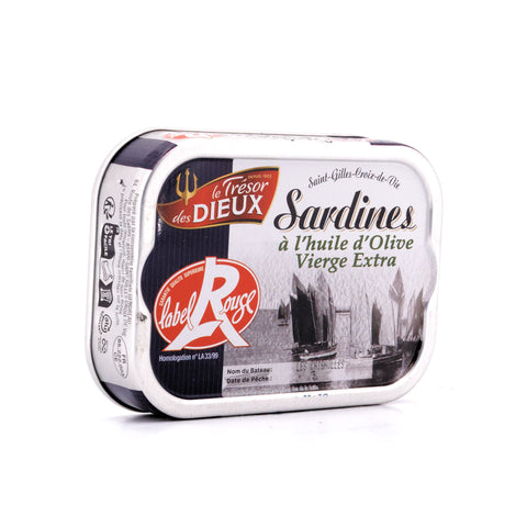 Le Trésor des Dieux Sardinen in Olivenöl Extra Label Rouge 115g Bild 2