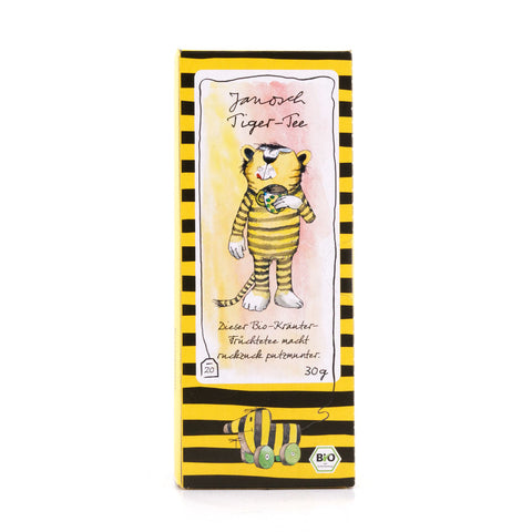 Lebensbaum Janosch Tiger-Tee Kräuter-Früchteteemischung Bild 1