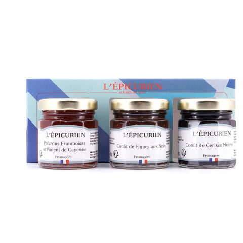 L’Epicurien Trio Rund um Käse Feige, Schwarze Kirsche & Paprika Bild 3