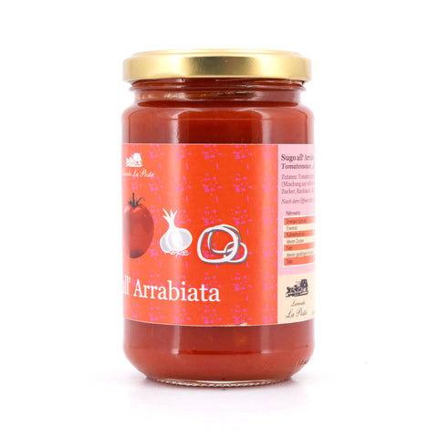 Locanda La Posta Sugo all`Arrabbiata Tomatensauce mit Peperoni Bild 3