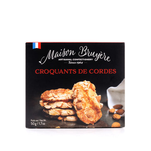 Maison Bruyere Croquants De Cordes Knusprige Kekse mit Mandelstückchen Bild 1