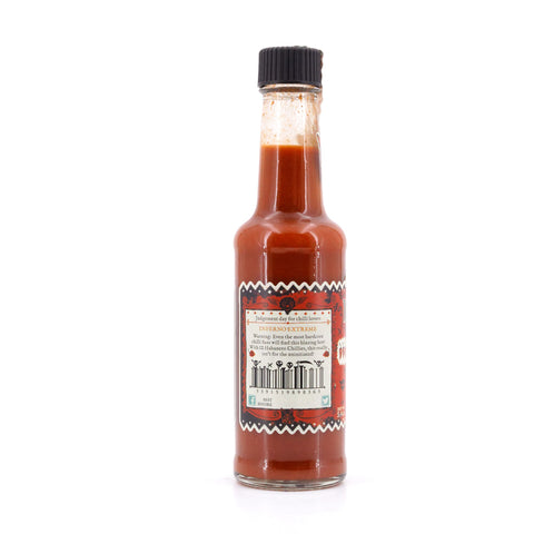 Mic's Chilli Inferno Extreme extrem scharfe Chili-Sauce 12 Habanero-Chili pro Flasche 80.000 Scoville Bild 2