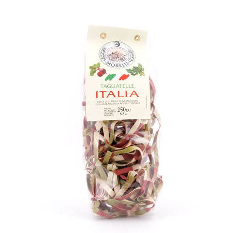 Morelli Tagliatelle Italia Nudeln mit Rote Beete und Spinat Bild 1
