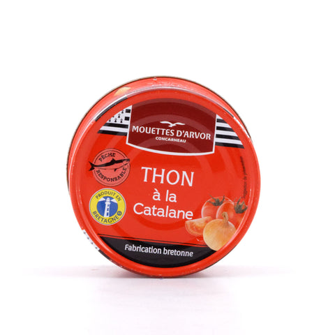 Mouettes d'Arvor Thunfisch nach katalanischer Art in Gemüse - Tomatensauce Bild 1