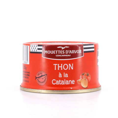 Mouettes d'Arvor Thunfisch nach katalanischer Art in Gemüse - Tomatensauce Bild 2