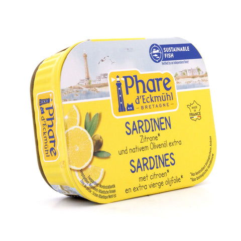 Phare d'Eckmühl Sardinen Zitrone und nativem Olivenöl extra 135g Bild 2