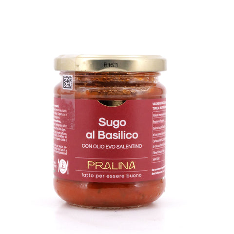 Pralina Sugo al Basilico Tomatensauce mit Basilikum 180g Glas Bild 1