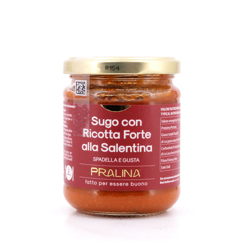 Pralina Sugo con Ricotta Forte alla Salentina 180g Glas Bild 1