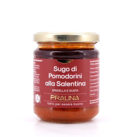 Pralina Sugo di Pomodorini alla Salentina Kirschtomatensauce 180g Glas Bild 1