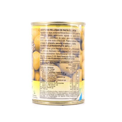 Rio Ana Aceitunas Rellenas de Limón Grüne Oliven gefüllt mit Zitronenpaste 292g Bild 3