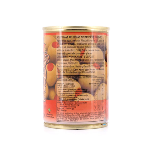 Rio Ana Aceitunas Rellenas de Pasta de Pimiento Grüne Oliven gefüllt mit Paprikapaste 292g Bild 3