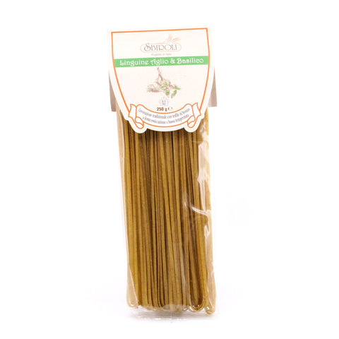 Sbiroli Linguine Aglio & Basilico Linguine mit Knoblauch und Basilikum Bild 1