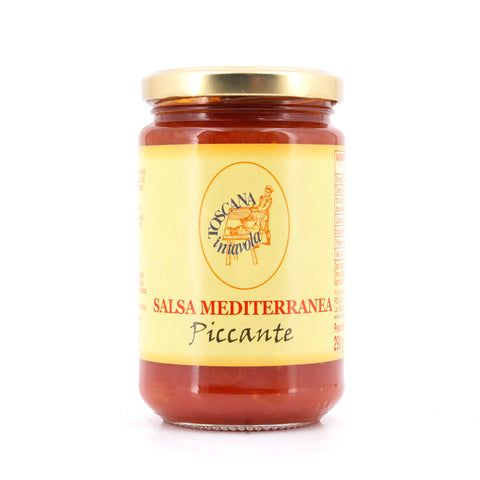 TOSCANA intavola Salsa Mediterranea Piccante Tomatensauce mit scharfer Paprika Bild 1