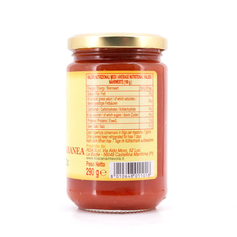 TOSCANA intavola Salsa Mediterranea Piccante Tomatensauce mit scharfer Paprika Bild 3