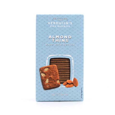 Verduijn's Almond Thins Buttergebäck mit Mandeln Bild 1