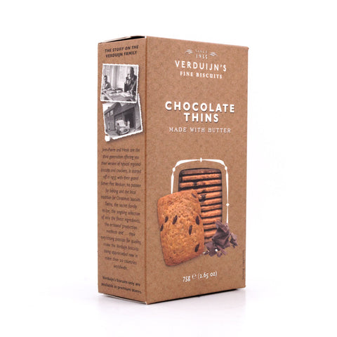 Verduijn's Chocolate Thins Buttergebäck mit Schokolade Bild 2